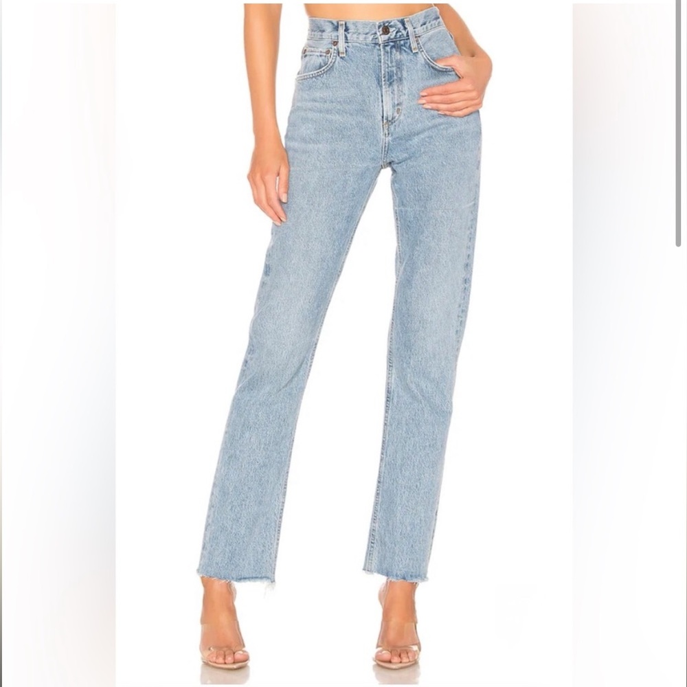 Agolde Cherie Jeans high rise straight leg